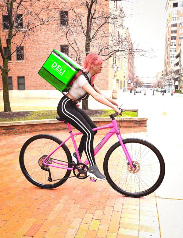 HT Super Deli Bike & Backpack Kit for Genesis 9