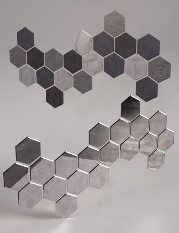 Member Festival Hex Mirrors