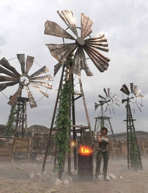 Post Apocalyptic Windmills 1